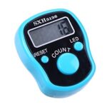 New 2Pc LED Counter 5 Digit Counting Machine Pooja Mantra Tasbeeh Finger Counter Tally - Image 4