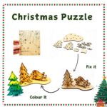 Christmas Arts and Crafts Kit | Christmas Activity Kit for Kids 3,4,5,6,7, 8 years | Christmas Gift for Kids | Covers 10 Different & Fun Activities | Ideal for Holidays & Classroom Gifts [workbook] - Image 4