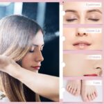 Hair Identifier Spray for Women Face Shaving | Dermaplaning Spray with 4 Pcs Eyebrow Razor | Moisturizing Face Prep Sprays for Peach Fuzz Removal | Skin-Friendly Hair Highlight (114g) - Image 5
