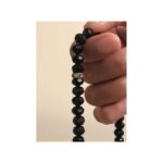 Tasbih Islamic Salat Prayer Tasbeeh Crystal 100 Beads (Black) For Unisex Adult - Image 5