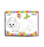 My First Colouring Book For Kids - Perfect Gift to Children for Painting, Drawing and Coloring Activity, Animal, Flowers, Transport, Alphabet For 3-6 Year Old - Image 3