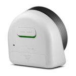Braun Digital Alarm Clock with Snooze, Negative LCD Display, Rotating Bezel for Quick time Setting, Crescendo Beep Alarm in White, Model BC24W. - Image 8