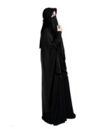 Mehar Hijabs Safia Face Mask Long Hijab for Women – Full Coverage Khimar with Integrated Niqab Style Long Face Mask Scarf - Image 3