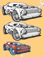 Hot Wheels Copy Colouring Book – Creative Colouring Book for Kids Age 4+ | Fun Car Designs to Colour, Boosts Creativity, Focus & Motor Skills - Image 6