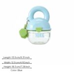 Carrying Handle Dog Water Bottle with Bowl Food-Grade Portable Rounded Shape Petcare for Dogs, Sea Salt Blue | Hydration Fitness Equipment & Gear Running Yoga Sporting - Image 7