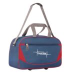 Unisex Travel Duffle Bag Large Waterproof Polyester Gym & Weekend Bag with Shoulder Strap Lightweight Foldable Luggage Duffel for Men & Women Carry-On Size (Blue) - Image 8