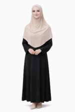 Premium Stitched Jersey One-Piece Instant Hijab for Women - No Pins Needed - Image 3
