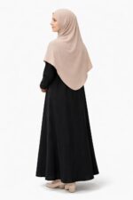 Premium Stitched Jersey One-Piece Instant Hijab for Women - No Pins Needed - Image 4