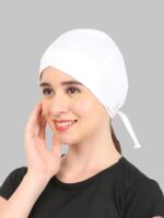 Pack of-2 Turban Design 1 layer Pure Cotton Muslim Women Under Hijab Cap - Image 3