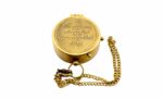 Alpha Kart Pocket Compass (2"), Camping Travelling Equipment, Boat Compass, Engraved Brass Compass with Wooden Box - Image 4