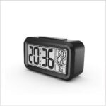 CARDEX Digital Smart Backlight Alarm Clock with Automatic Sensor,Date & Temperature,for Bedroom, Students, Desk, Table(Black) - Image 4