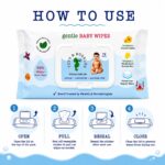 Tots & Bubbles 99% Pure Water Baby Wipes | Plant Based, Unscented Newborn Wet Wipes, Thick & Gentle for Sensitive Skin – 72 Count with Lid (Pack of 1) - Image 5