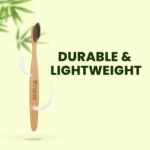 Vernam Orion Bamboo Toothbrush | Biodegradable | Soft Bristles| Plastic-Free Soft Toothbrush | Manual Toothbrush for Adults - Sustainable and Gentle Oral Care | Pack of 2 | 6 Brushes - Image 4