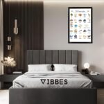 VIBBES The Prophets of Islam Framed Wall Art, Educational Poster, Black Frame, Islamic Home Decor (Large - 20x14 Inches, Beige) - Image 6