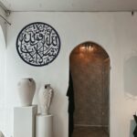 ZAM Crafts Frame for Home Islamic 3D Wall Painting Black Shining Wood Wall Art | Islamic Ramadan Wall Decorations | Arabic Calligraphy (12 inch x 12 inch) - Image 7