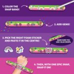 Skillmatics Craft Activity - Snap Bandz, Unicorns & Princesses, DIY Art & Craft Activity, Mess-Free, Creative Kit, 8 Bands (8.6"), Gifts for Girls & Boys Ages 4, 5, 6, 7, 8, 9, 10 - Image 6