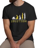 Kaavish-Solution- Regular Fit Premium Cotton lycra tshirt. For Men and Women. Islamic Clothing. (IN, Alpha, S, Regular) - Image 3