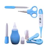 10in1 Baby Grooming Kit for Newborn, Toddlers & Kids | Portable Healthcare Accessories Set with Nail Cutter, Thermometer, Hair Comb, Tweezer & More | Perfect Nursery Gift - Image 9