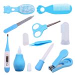 10in1 Baby Grooming Kit for Newborn, Toddlers & Kids | Portable Healthcare Accessories Set with Nail Cutter, Thermometer, Hair Comb, Tweezer & More | Perfect Nursery Gift - Image 10