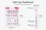 Gentle Sensitive Care Toothbrushes, Ultra Soft Bristles – 6 Pack, Soft & Comfortable for Sensitive Teeth and Gums - Image 3
