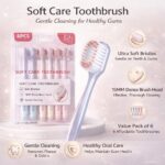 Gentle Sensitive Care Toothbrushes, Ultra Soft Bristles – 6 Pack, Soft & Comfortable for Sensitive Teeth and Gums - Image 6