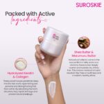 Suroskie Unscented Revive & Defend Instant Glass Hair Mask 200 Gm | Hydrolyzed Keratin & Murmuru Butter | Spa Treatment At Home For Dry Frizzy Hair | Intense Damage Repair Mask For Men & Women - Image 5