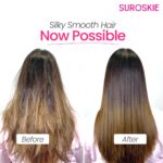Suroskie Unscented Revive & Defend Instant Glass Hair Mask 200 Gm | Hydrolyzed Keratin & Murmuru Butter | Spa Treatment At Home For Dry Frizzy Hair | Intense Damage Repair Mask For Men & Women - Image 6