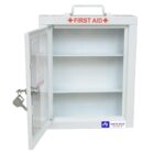 Hustle Grind First Aid Box (White) | Wall-mountable Metal Emergency Medical Kit First Aid Box for School, Office/Home, Multi Partition - Image 3