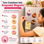 Little Baker's Clay Challenge Kit with 48 Colors Air Dry Clay & 12 Levels | Non-Toxic & Suitable for Age 3+ | Builds Fine Motor Skills & Keeps Kids Engaged for 25+ Hours - Image 6