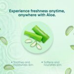Himalaya Moisturising Aloe Vera Facial Wipes, 25 Count - Image 4