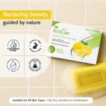 Kozicare Lemon and Tea Tree Soap with Kojic Acid Pack of 3 - Detan Bathing Soap for Glowing Skin - Brightening Body Soap for Men and Women All Skin Types - Image 5