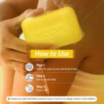 Kozicare Lemon and Tea Tree Soap with Kojic Acid Pack of 3 - Detan Bathing Soap for Glowing Skin - Brightening Body Soap for Men and Women All Skin Types - Image 7