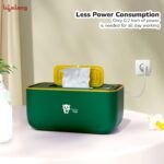 Lifelong Cuppy Wet Wipe Warmer for Baby Diaper Change with Large Capacity | Adjustable & Fast Heating, Smart Temperature Control, Evenly Overall Heating & Constant Temperature Storage (LLCWW01) - Image 6