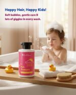 Herbsense Kids Shampoo & Kids Body Wash Combo Pack, Plant Based, Pure Natural & Safe, Tear Free, (Pack of 2, 200ml x 2) For Age 1+ Years - Image 4