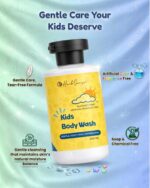 Herbsense Kids Shampoo & Kids Body Wash Combo Pack, Plant Based, Pure Natural & Safe, Tear Free, (Pack of 2, 200ml x 2) For Age 1+ Years - Image 6