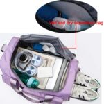 6 Pocket Multipurpose Duffle Bag for Gym and Travel with Dedicated Shoe Compartment | Water Resistant Nylon Weekend Overnight Bag for Men & Women. (Pack of 1) - Image 6