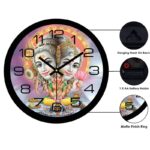 God Print Wall Clock for Home Bedroom Hall Living Room Office |Home Decorative Art Collection (Pack of 1_WC-80) - Image 3