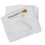 RBLISS CG Premium Ahram Ihram Ehram Soft Fabric Set for Hajj Umrah Ziyarah Pilgrimage | 2 Towels (Bottom and Top) | Pack of 1 | White - Image 3