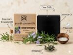 Glow Vatika_Shuddh Prakrutik Rosemary Luxury Shampoo Bar, Natural Herbal Ayurvedic Formula, Hair Fall Control, Dandruff Remover, 100g (PACK OF 1) - Image 5