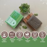 Earthy Sapo Handmade Mint Freshness Bathing Soap, 100g - Image 7