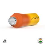 Rush Dual Shade 1000ml Stainless Steel Water Bottle, Single Wall Wide Mouth 1L Bottle for Office, Gym, School & Yoga, Leakproof Lightweight Fridge Bottle for Men & Women (Yellow Orange) - Image 3