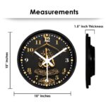 Islamic Wall Clock Wall Clock Plastic (Pack of-1) (Clock-2) - Image 3