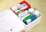 Param Mini Plastic Emergency Medicine Kit Box Chest with Removable Inner Tray and Carrying Handle - Image 7