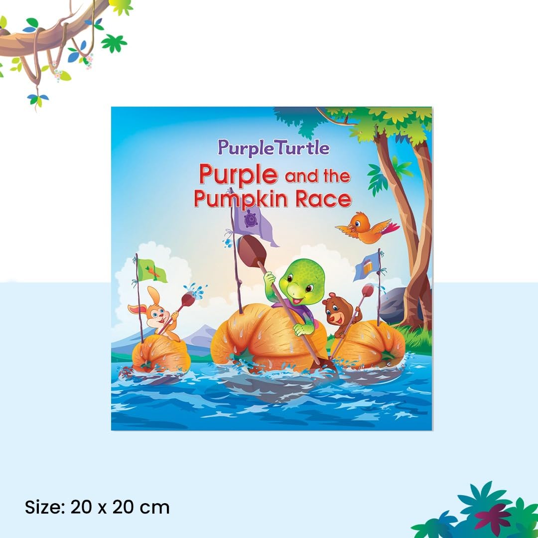 Purple Turtle Summer Holiday Activity Kit for Kids | Hindi Swar Lekhan (स्वर लेखन) Book, Storybook, Coloring Book & 50 Worksheets | 100+ Fun Learning Activities | For Kids Ages 3-6 - Image 3