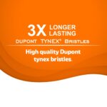 Classic Gold Supreme Medium Manual Toothbrush For Adults | With Dupont Tynex Bristles and Crystal Clear Anti Bacterial Cap | Pack of 12 Pieces - Multicolor - Image 7
