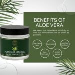 Korai Pure Aloe Vera Gel for Face & Hair | Pure & Natural with Vitamin E | Hydrating & Soothing Skin Care | Multipurpose Gel for Acne, Sunburn & Dryness | - Image 4
