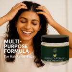 Korai Pure Aloe Vera Gel for Face & Hair | Pure & Natural with Vitamin E | Hydrating & Soothing Skin Care | Multipurpose Gel for Acne, Sunburn & Dryness | - Image 7
