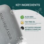 Anti Bacterial Bath Body Soap-Sulphate & Paraben Free, Anti Acne Soap for Body, pH 5.5 Tea Tree Oil, Aloe Vera, Bamboo Charcoal, Bath Soap for Men, Women for Acne-Prone, Oily Skin, Pack of 2 - Image 7
