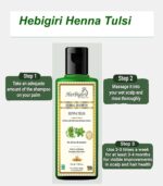 Herbigiri Herbal Henna & Tulsi Extra Conditioning Shampoo | SLS & Paraben Free | Gentle Herbal Hair Cleanser for Soft, Smooth & Manageable Hair | For Men & Women | 210 ml (Pack of 2) - Image 5