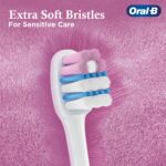 Oral-B Sensitive Expert Ultra Soft Manual Toothbrush For Adults, Sensitive Teeth And Healthier Gums, Ultra Soft Bristles, Multicolour Tooth Brush Set, Oral B Dentist Recommended Brand (Pack of 2) - Image 3